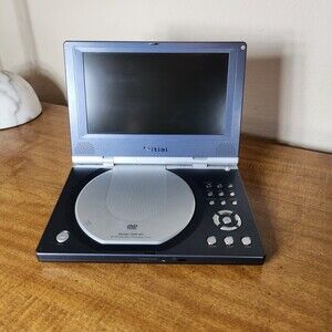 Initial 8" TFT Portable DVD Player with Recharable Battery